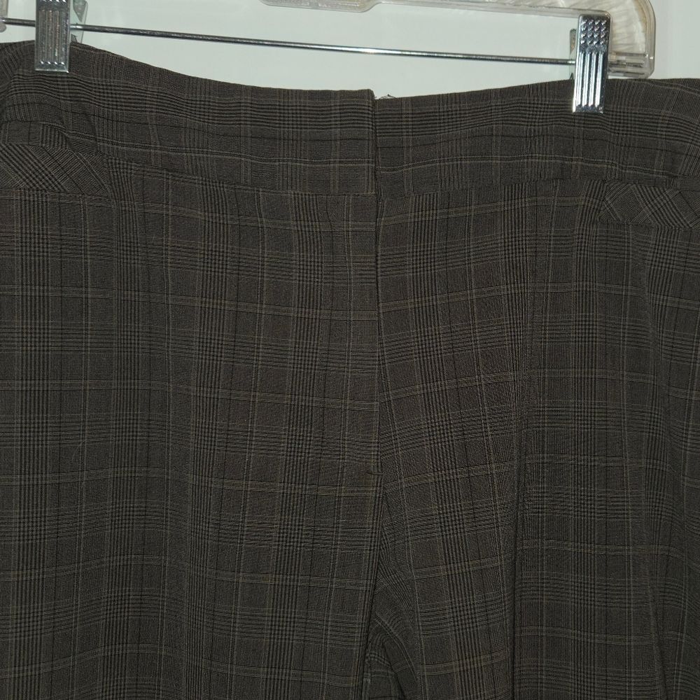 Ninety Brand Brown Plaid Dress Pants - Picture 7 of 7